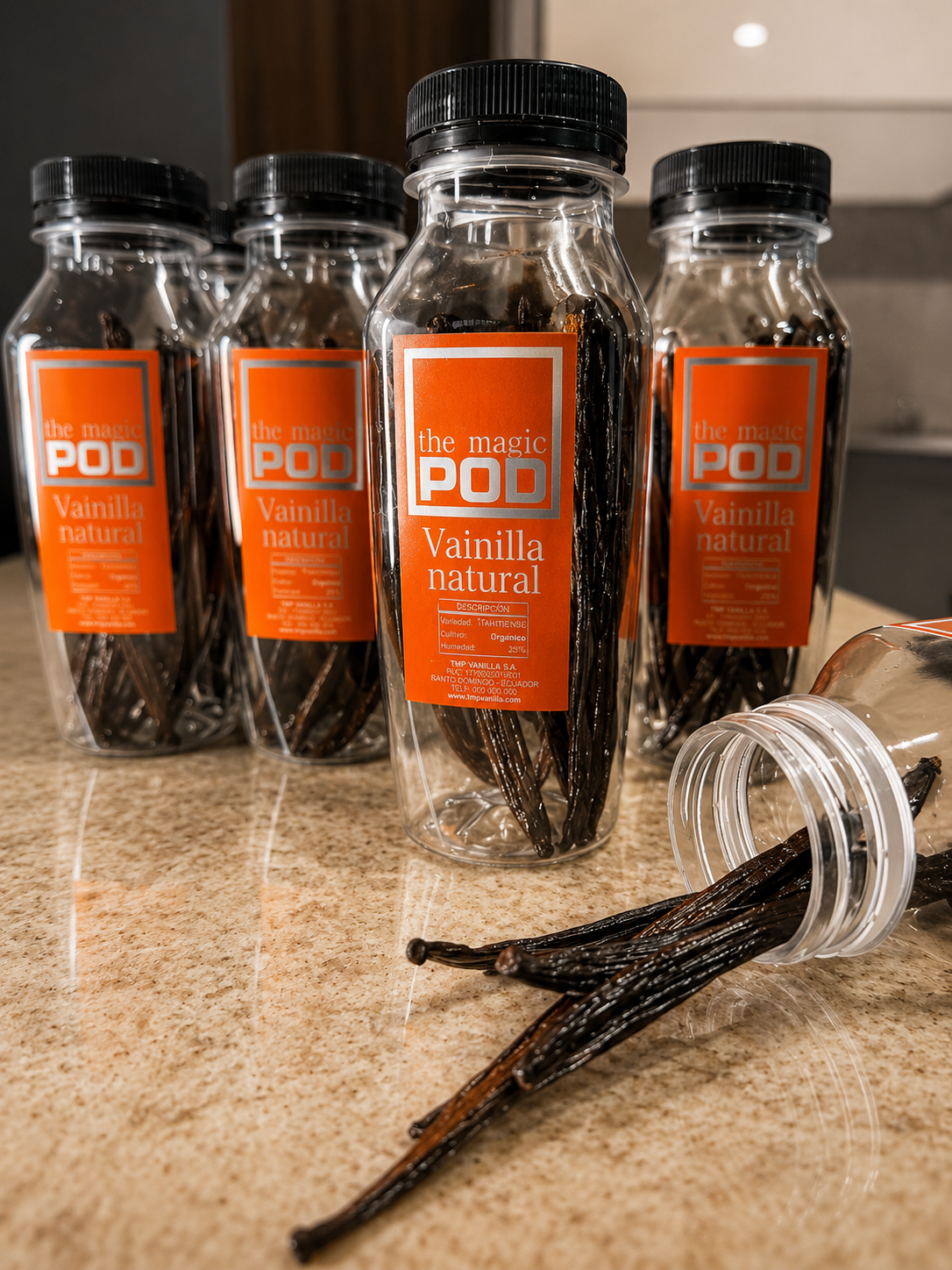 The Magic Pod Premium - 10 Vainas de Vainilla Tahitiense