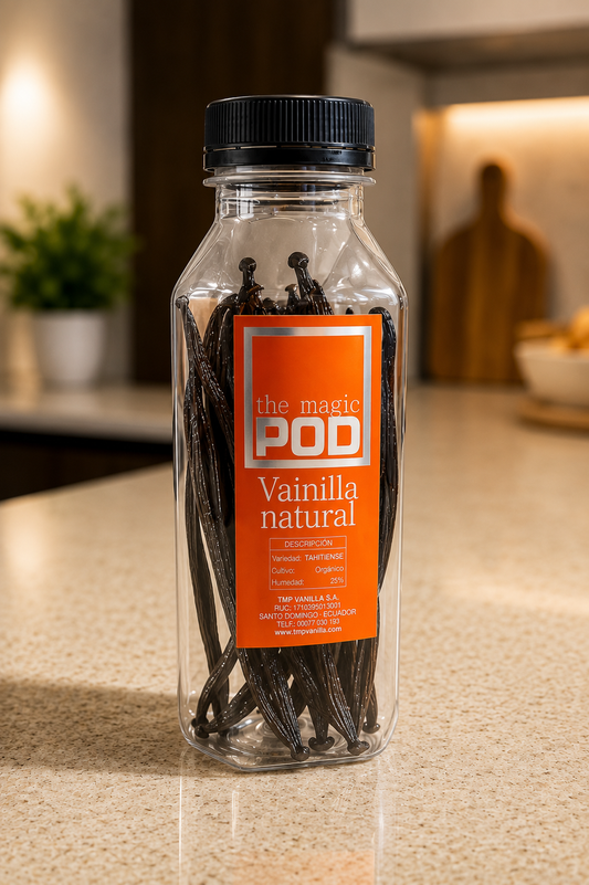 The Magic Pod Premium - 10 Vainas de Vainilla Tahitiense